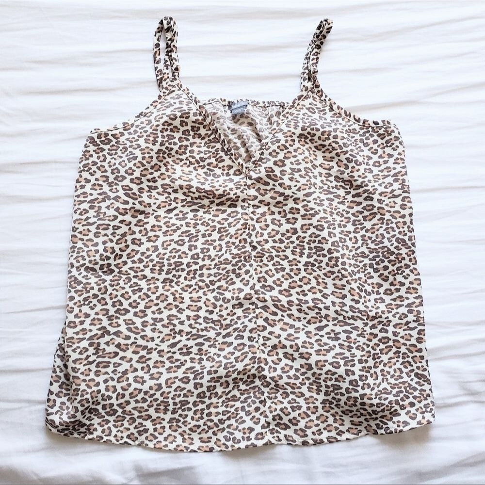 Aerie Leopard Print Sleep Tank Size S